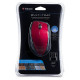 Verbatim Wireless Multi-Trac Notebook Blue LED Mouse - Red 97995
