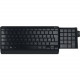 Posturite Number Slide Compact Keyboard - Cable Connectivity - USB Interface - Compatible with Workstation (Android, Mac, PC, iOS) 9820012