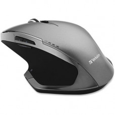 Verbatim Wireless Desktop 8-Button Deluxe Mouse - Blue LED - Wireless - Radio Frequency - Graphite - USB - 1600 dpi - Computer - Scroll Wheel - 8 Button(s) 98622