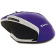 Verbatim Wireless Notebook 6-Button Deluxe Blue LED Mouse - Purple - Blue LED - Wireless - Radio Frequency - Purple - USB - Computer, Notebook - Scroll Wheel - 6 Button(s) 99017