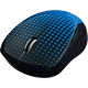 Verbatim Wireless Notebook Multi-Trac Blue LED Mouse - Dot Pattern Blue - Blue LED - Wireless - USB Type A - Scroll Wheel 99747