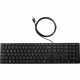 HP 320K Keyboard - Cable Connectivity - English - TAA Compliance 9SR37UT#ABA
