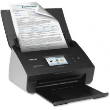 Brother ImageCenter&trade; ADS-2800W Document Scanner - Duplex - Desktop Scanner - 40ppm - Wireless - 3.7" Color Touchscreen display - 24-bit color - USB 2.0-ENERGY STAR Compliance ADS-2800W