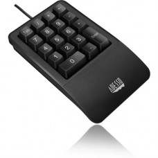 Adesso East Touch Waterproof Ergo Keyboard - Cable Connectivity - USB Interface - 18 Key - Compatible with Mac, PC - Membrane AKB-618UB