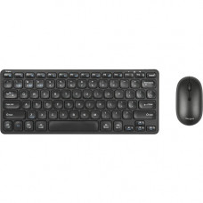 Targus Keyboard & Mouse - Wireless Bluetooth 5.1 Keyboard - Black - Wireless Bluetooth Mouse - Optical - 2400 dpi - 2 Button - Scroll Wheel - Black - Symmetrical - AAA - Compatible with PC, Mac AKM620AMUS