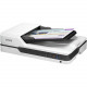 Epson WorkForce DS-1630 Flatbed Scanner - 1200 dpi Optical - 30-bit Color - 8-bit Grayscale - 25 ppm (Mono) - 25 ppm (Color) - Duplex Scanning - USB-ENERGY STAR; RoHS Compliance B11B239201