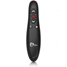 Siig 2.4GHz RF Wireless Presenter - Wireless - Radio Frequency - 2.40 GHz - Black - 1 Pack - USB - 5 Button(s) - Symmetrical - RoHS Compliance CE-WR0112-S1