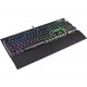 Corsair K70 RGB MK.2 Mechanical Gaming Keyboard - Cherry MX Red - Cable Connectivity - USB 2.0 Type A Interface - 104 Key - Windows, PC - Mechanical Keyswitch - Black CH-9109010-NA