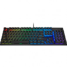 Corsair K60 RGB PRO Mechanical Gaming Keyboard - CHERRY VIOLA - Black - Cable Connectivity - USB 3.0, USB 3.1 Type A Interface - 104 Key - English (North America) - Desktop Computer - Mechanical Keyswitch - Black CH-910D019-NA