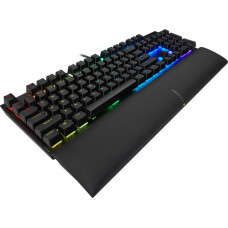 Corsair K60 RGB Pro SE Mechanical Gaming Keyboard - Cherry Viola - Black - Cable Connectivity - USB 3.0, USB 3.1 Type A Interface - 104 Key - TouchPad - Mechanical Keyswitch - Black CH-910D119-NA