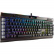 Corsair K95 RGB PLATINUM Mechanical Gaming Keyboard - Cherry MX Speed - Gunmetal - Cable Connectivity - USB 2.0 Interface - Compatible with PC, Windows - Volume Up, Volume Down, Multimedia, G-Key Hot Key(s) - QWERTY Keys Layout - Mechanical - Gunmetal CH-