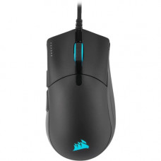 Corsair SABRE RGB PRO CHAMPION SERIES Ultra-Light FPS/MOBA Gaming Mouse - Optical - Cable - Black - USB 2.0 Type A - 18000 dpi - Scroll Wheel - 6 Programmable Button(s) CH-9303111-NA