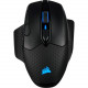 Corsair DARK CORE RGB PRO SE Wireless Gaming Mouse - Optical - Cable/Wireless - Bluetooth/Radio Frequency - 2.40 GHz - Black - USB Type A - 18000 dpi - 8 Button(s) CH-9315511-NA