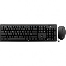 V7 Wireless Keyboard and Mouse Combo - MX - USB Wireless RF Spanish - Black - USB Wireless RF Mouse - 1600 dpi - 3 Button - Black - Internet Key, Play/Pause, Volume Control, Email Hot Key(s) - Symmetrical - AA, AAA CKW200MX