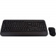 V7 CKW300US Full Size/Palm Rest English QWERTY - Black - Wireless RF English - Wireless RF 1600 dpi - 6 Button - QWERTY - Volume Control, Internet Key, Email, Play/Pause, My Music Hot Key(s) - AA CKW300US