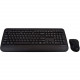 V7 CKW300US Full Size/Palm Rest English QWERTY - Black - Wireless RF English - Wireless RF 1600 dpi - 6 Button - QWERTY - Volume Control, Internet Key, Email, Play/Pause, My Music Hot Key(s) - AA CKW300US