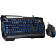 Thermaltake Tt eSPORTS Commander Combo V2 Gaming Keyboard & Mouse - Retail - USB Membrane Cable Keyboard - Black - USB Cable Mouse - Optical - 2500 dpi - 8 Button - Black - Multimedia Hot Key(s) CM-CMC-WLXXMB-US