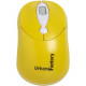 Urban Factory CM09UF Crazy Mouse - Cable - Yellow - USB - 800 dpi - Scroll Wheel - 3 Button(s) CM09UF