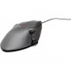 Contour CMO-GM-L-L Mouse - Optical - Cable - Gunmetal Gray - USB - Scroll Wheel - 5 Button(s) - Left-handed Only CMO-GM-L-L