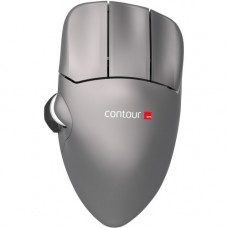 Contour Mouse Wireless - PixArt PMW3330 - Wireless - Radio Frequency - Gunmetal Gray - 2800 dpi - Scroll Wheel - 5 Button(s) - Right-handed Only CMO-GM-L-R-WL