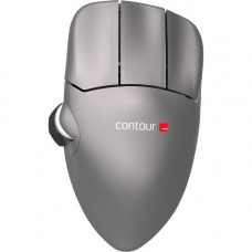 Contour Mouse Wireless - PixArt PMW3330 - Wireless - Radio Frequency - Gunmetal Gray - 2800 dpi - Scroll Wheel - 5 Button(s) - Right-handed Only CMO-GM-S-R-WL