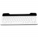 Samsung Keyboard - Docking Connectivity - Docking Port Interface - Compatible with Tablet - Internet, Email, Multimedia Hot Key(s) - QWERTY Keys Layout - Black, White ECR-K15AWEGXAR