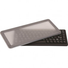 CHERRY EZCLEAN Wired Covered Cleanable Keyboard - Compact, Black, Removeable Easy to Clean Silicone Cover - TAA Compliance EZ-N4100LCMUS-2
