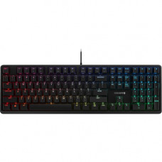 CHERRY Keyboard - Cable Connectivity - USB Interface - RGB LED - English (US) - PC - Mechanical/MX Keyswitch - Black - TAA Compliance G80-3838LWBUS-2