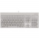 CHERRY G86-71400 Keyboard - Cable Connectivity - USB Interface - 131 Key - English (US) - Windows, Linux - Light Gray - TAA Compliant - TAA Compliance G86-71400EUAEAA