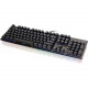 Iogear Kaliber Gaming HVER STEALTH Gaming Keyboard - Cable Connectivity - USB 3.0 Interface - RGB LED - 104 Key Multimedia, Windows Key, Adjustable Backlighting Hot Key(s) - PC - Mechanical Keyswitch - Black GKB740