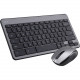 Acer Keyboard & Mouse - Rubber Dome Wireless Keyboard - 81 Key - English (US) - Black - Wireless Mouse - Optical - 1600 dpi - 3 Button - Scroll Wheel - Black - AAA - Compatible with PC GP.ACC11.00X