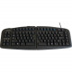 Keyovation Goldtouch Keyboard - Cable Connectivity - USB Interface - Spanish - Windows, Linux, Unix, PC - Mechanical Keyswitch - Black GTN-99SP