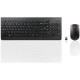 Lenovo Wireless Keyboard Mouse Combo - USB Wireless RF USB Wireless RF Optical - 1200 dpi - 3 Button - On/Off Switch Hot Key(s) - Symmetrical - AA - Compatible with Notebook, Desktop Computer, All-in-One PC (Windows) GX30N81775