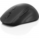 Lenovo 600 Wireless Media Mouse - Optical - Wireless - Radio Frequency - 2.40 GHz - Black - 1 Pack - USB Type A - 2400 dpi - Scroll Wheel - 7 Button(s) - Right-handed Only GY50U89282