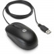 HP 3-Button USB Laser Mouse - Laser - Cable - Black - 100 Pack - USB - 1000 dpi - Scroll Wheel - 3 Button(s) - Symmetrical H4B81A6