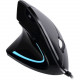 Adesso Left-Handed Vertical Ergonimic Mouse - Optical - Cable - USB - 2400 dpi - Computer - Scroll Wheel - 6 Button(s) - Left-handed Only IMOUSE E9