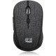 Adesso Wireless Fabric Optical Mini Mouse (Black) - Optical - Wireless - Radio Frequency - Black - USB - 1600 dpi - Scroll Wheel - 6 Button(s) - Symmetrical IMOUSE S80B