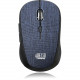 Adesso iMouse S80L - Wireless Fabric Optical Mini Mouse (Blue) - Optical - Wireless - Radio Frequency - Blue - USB - 1600 dpi - Scroll Wheel - 6 Button(s) - Symmetrical IMOUSE S80L