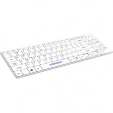 Man & Machine Its Cool Wireless Keyboard - Wireless Connectivity - USB Interface - English (US) - Windows, Mac - White, Black ITSC/WI/W5