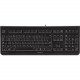 CHERRY JK-0800 Economical Corded Keyboard - Cable Connectivity - USB Interface - 104 Key - Calculator, Email, Browser, Sleep Hot Key(s) - QWERTY Keys Layout - Black" - RoHS, TAA Compliance JK-0800EU-2