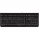 CHERRY KC 1000 Keyboard - Cable Connectivity - USB Interface - French - PC - Black - TAA Compliance JK-0800FR-2