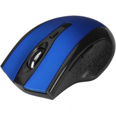 SIIG 6-Button Ergonomic Wireless Optical Mouse - Blue - Optical - Wireless - Radio Frequency - Blue - Retail - USB Type A - 1000 dpi - Desktop Computer, Notebook - Scroll Wheel - 6 Button(s) JK-WR0B12-S2