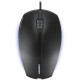 CHERRY GENTIX Corded Optical Illuminated Mouse - Optical - Cable - Black - 1 Pack - USB - 1000 dpi - Scroll Wheel - 3 Button(s) - Symmetrical - TAA Compliance JM-0300