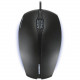 CHERRY GENTIX Corded Optical Illuminated Mouse - Optical - Cable - Black - 1 Pack - USB - 1000 dpi - Scroll Wheel - 3 Button(s) - Symmetrical - TAA Compliance JM-0300