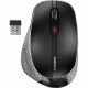 CHERRY MW 8C ERGO Rechargeable Wireless Mouse - Optical - Wireless - Bluetooth/Radio Frequency - 2.40 GHz - Yes - Black - USB - 3200 dpi - Scroll Wheel - 6 Button(s) - Medium/Large Hand/Palm Size - Right-handed Only - TAA Compliance JW-8600US