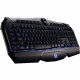 Thermaltake Tt eSPORTS CHALLENGER Edge Keyboard - Cable Connectivity - USB Interface - QWERTY Keys Layout - Membrane - Black KB-CHE-MBBLUS-01