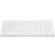 Solidyear Usa Inc. Solidtek Keyboard - Cable Connectivity - USB Interface - Industrial Silicon Rubber Keyswitch - White KB-IKB106BL