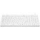 Solidyear Usa Inc. Solidtek Keyboard - Cable Connectivity - USB Interface - Industrial Silicon Rubber Keyswitch - White KB-IKB106BL