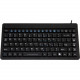 Ergoguys DSI WATERPROOF IP68 MINI USB SILICONE AND WASHABLE KEYBOARD - Cable Connectivity - USB Interface - 86 Key - Windows, PC - Black KB-JH-88