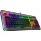 Thermaltake Level 20 RGB Titanium Edition Mechanical Gaming Keyboard - Cable Connectivity - USB Interface - Mechanical Keyswitch - Titanium KB-LVT-SSSRUS-01